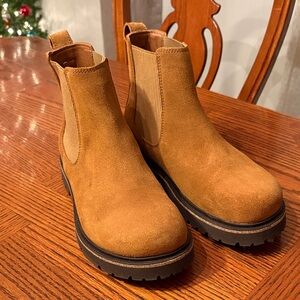 Birkenstock Tan Ankle Boots